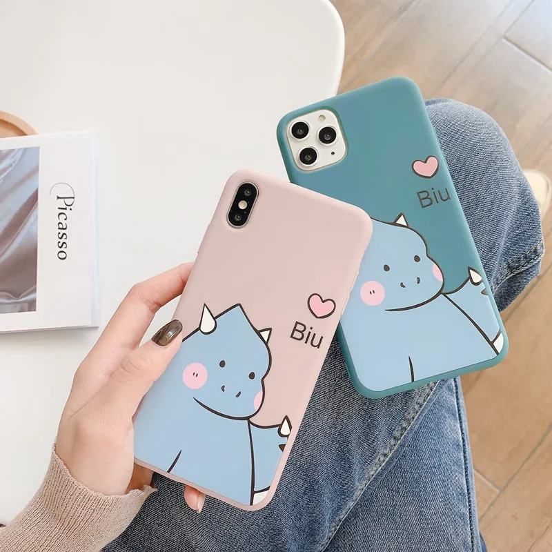Специальный чехол для телефона с сердечками монстрами Iphone11 pro 8plus XR xs мягкий