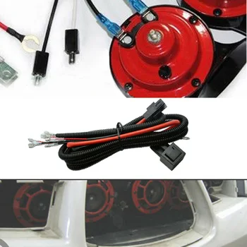 

Grille Mount Blast Tone 12V Horn Wiring Harness Relay Kit For Car Truck Grille Mount Electric Blast Horns