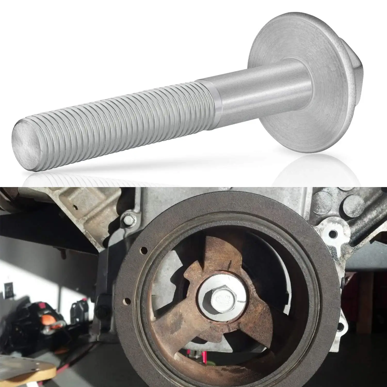 Инструмент для установки гармонического балансира и болт шкива коленчатого вала для двигателя LS