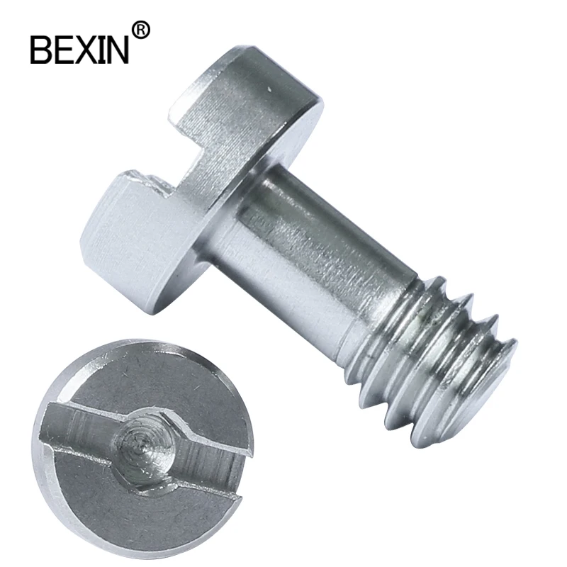 camera mount screw 1/4" screw stainless steel quick release screw
