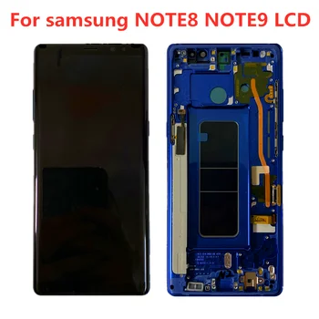 

100% Original AMOLED Display For SAMSUNG Galaxy NOTE8 N950F N950U NOTE9 N960U N960F Display Touch Screen Replacement Parts
