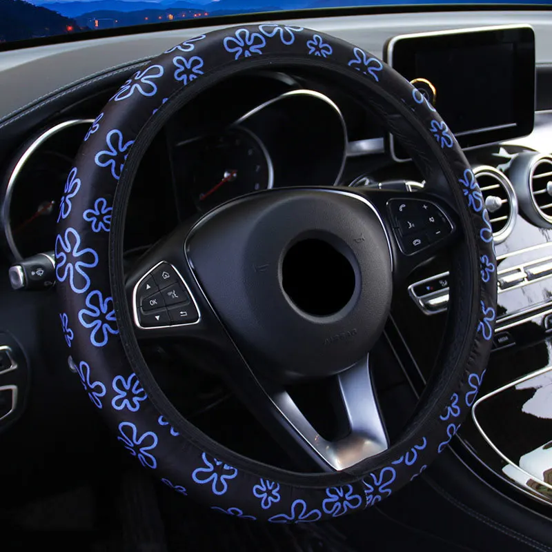 

38CM Steering Wheel Cover Car Steering Wheel Cover For Audi a6 c5 c6 c7 s6 S7 S8 SQ5 SQ7,lexus rx300 rx330 rx350 rx450h of 2010