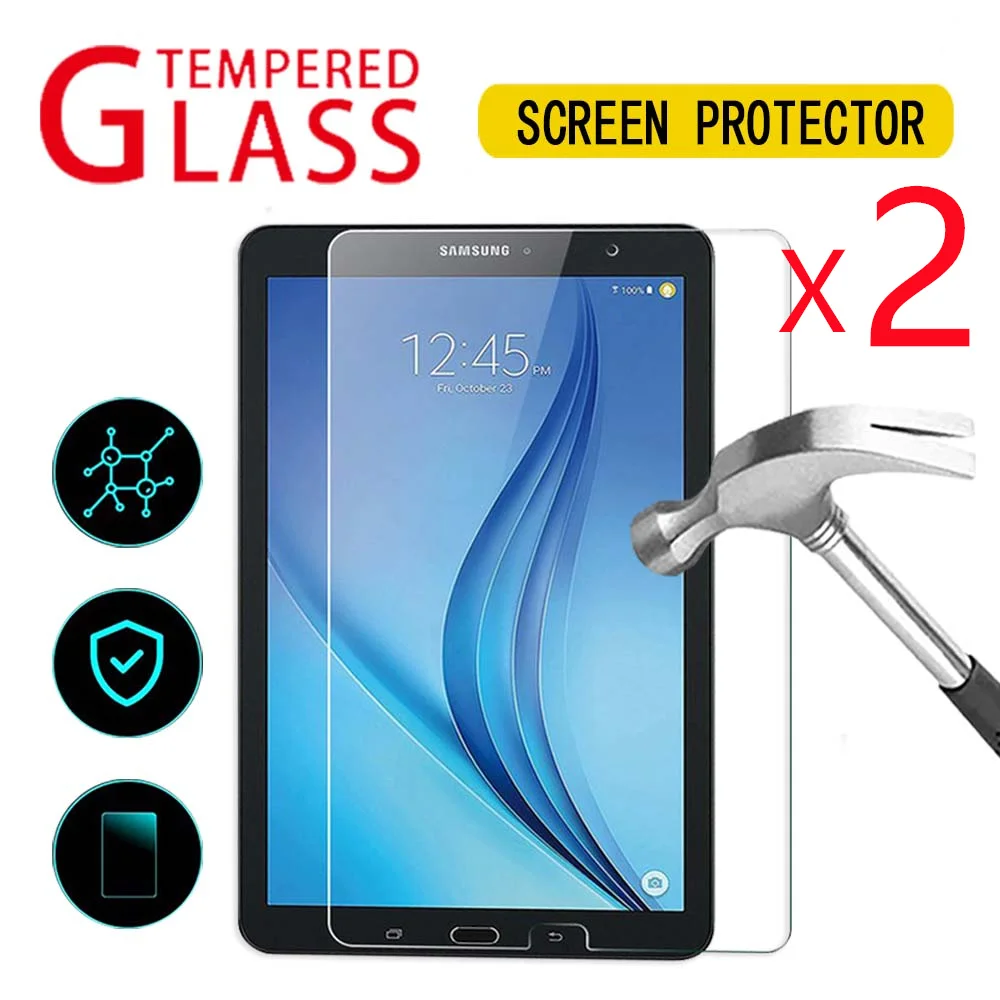 2 шт. Защитное стекло для планшета Samsung Galaxy Tab E 9 6 дюйма | Компьютеры и офис