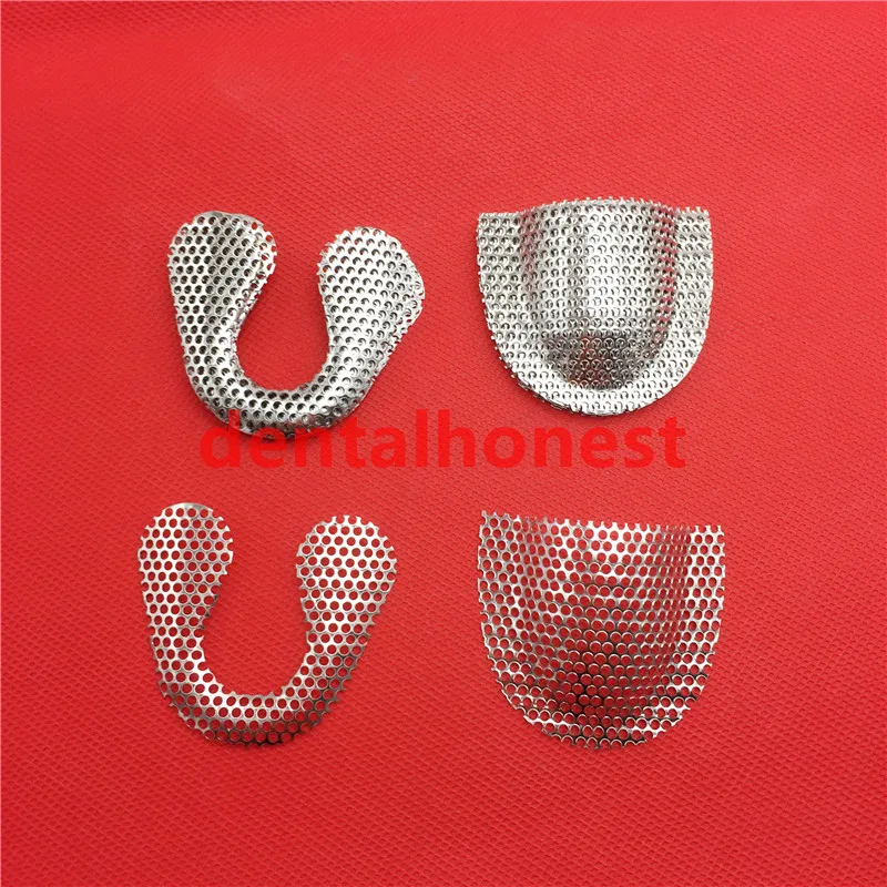 Filet métallique inoxydable pour Impression dentaire, 20 pièces/10 ensembles, résistance supérieure et inférieure