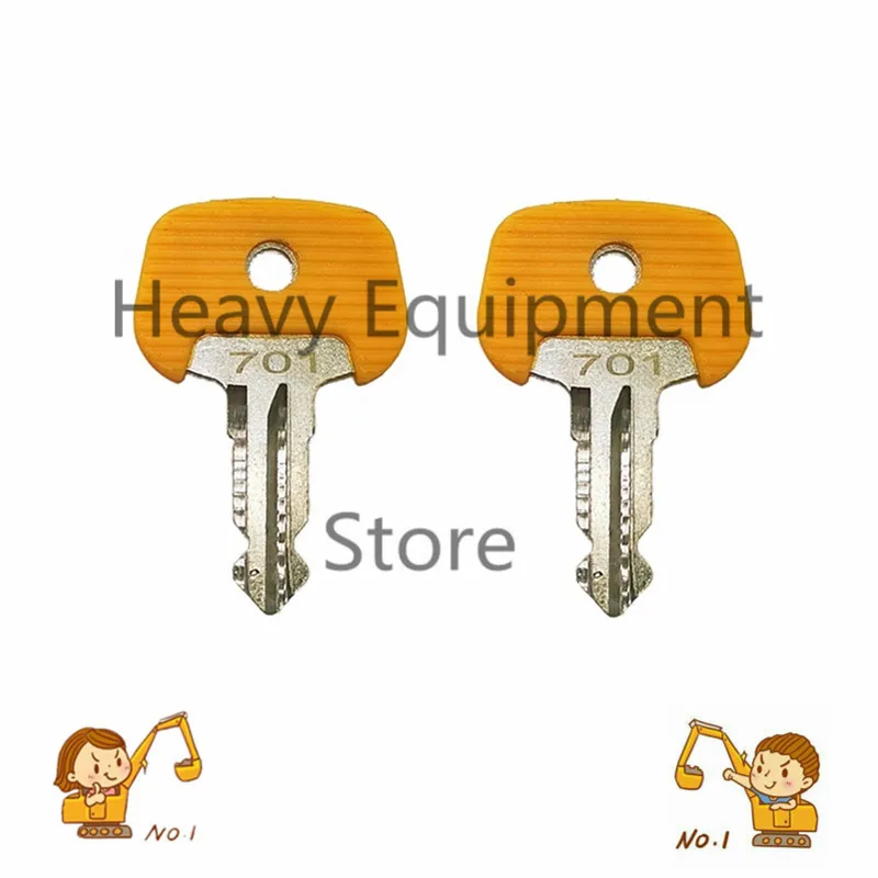 

2 шт. 701 ключ зажигания вилочного погрузчика для Jungheinrich Ant BT Trucks 28520480