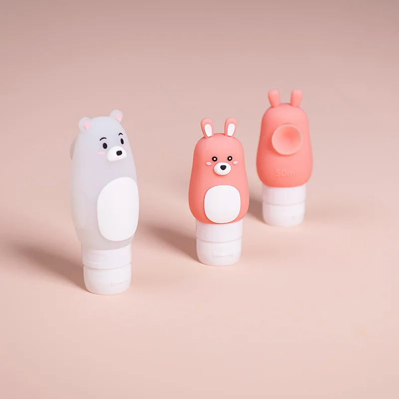 Travel Bottles Mini Portable Silicone Shampoo Shower Gel Soap Dispenser Bathroom Lotion Sub-bottling Tube Empty | Дом и сад