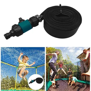 

Children's Trampoline Sprinkler Safe Cooling Pipe Toy for Yard Park