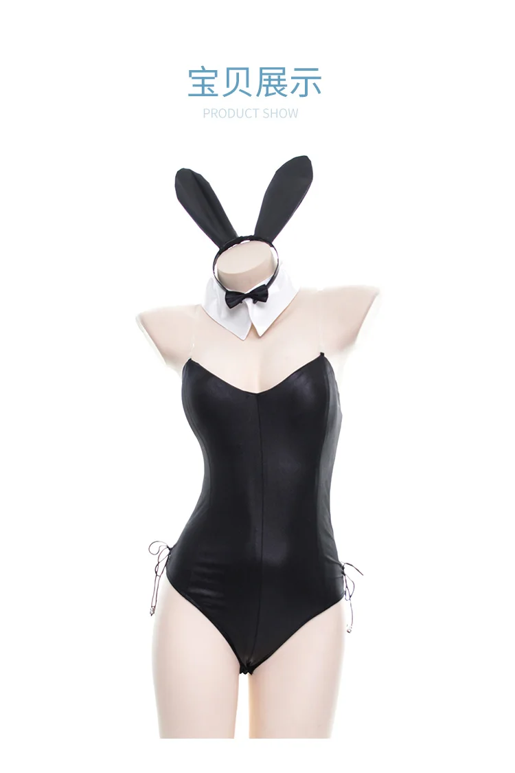 Cosplay&ware Sexy Cute Bunny Girl Faux Leather Material Rabbit Woman Set Good Quality Can Wear Out To Comic Show Kawaii Cosplay Costume -Zentai shop online H6c2b016690944984871773aa15e421e2p.jpg