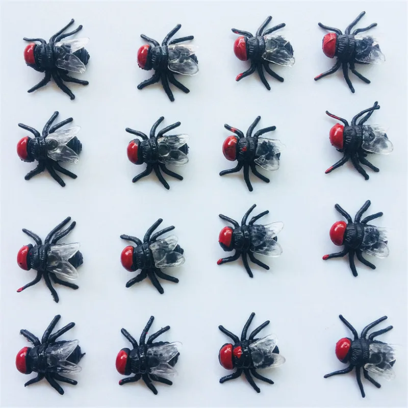 100 Fake Spiders Realistic Joke Prank Scary Fun Party Trick April Fool Halloween 