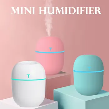 

2020 Ultrasonic Mini Air Humidifier 200ML Aroma Essential Oil Diffuser for Home Car USB Fogger Mist Maker with LED Night Lamp