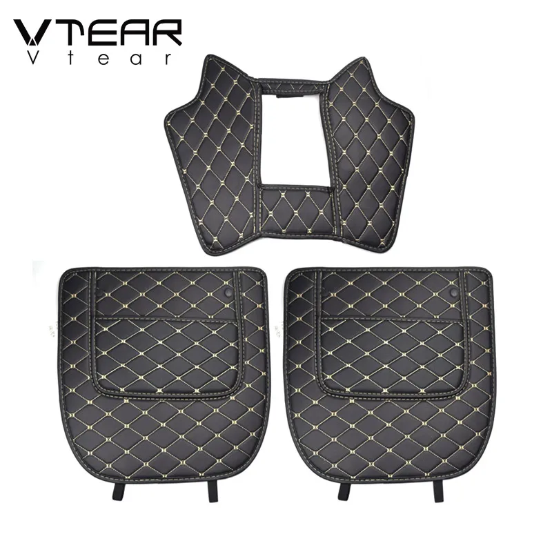 Vtaer Car Seat Rear Anti-Kick Cover Trim Accessories Anti-Dirty Pad Decoration Interior Parts For Chery Tiggo 8/Tigg