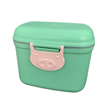 

With Spoon Multifunctional Fruit Infant Baby Feeding Snacks Formula Dispenser Traveling Food Storage Milk Powder Container