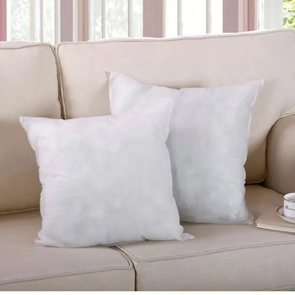 

45*45cm Solid Pure Cushion Core Soft Head Pillow Inner Cotton Filler Pillow Core new