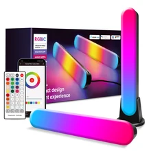 WiFi Smart Light Bars - Work with Google Play and Alexa, Bluetooth  Ambient Lighting with Music Sync Modes Room Decoration