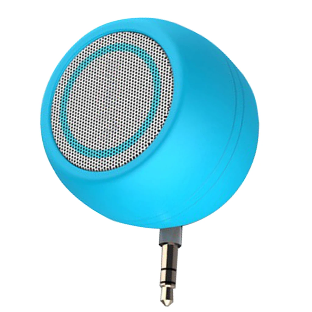 Portable Mini Speaker 3W 3.5mm AUX Jack Music Audio Player for Phone Notebook Tablet Fashion ultra small fuselage