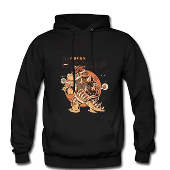 

Men's Football Shirt Off White Gym Couture Hip Hop super mario bros Bowser BOSS Bowser Koopa Hoodie Men Camiseta Masculina