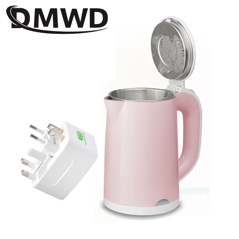 DMWD 110V/220V Dual Voltage Travel Hot Water Heating Electric Kettle