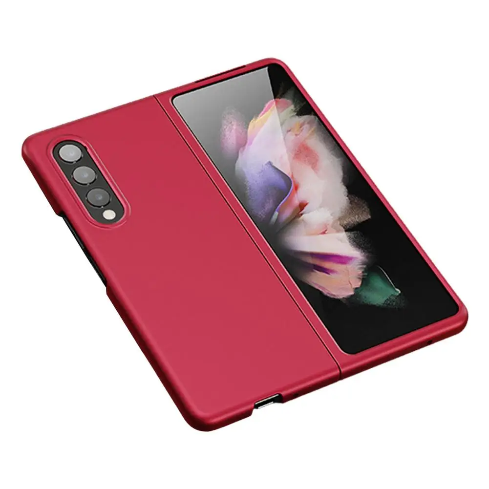 Phone Case For Samsung Galaxy Z Fold 3/W22 Shock Absorption Smartphone Protective Cover 3 | Мобильные телефоны и