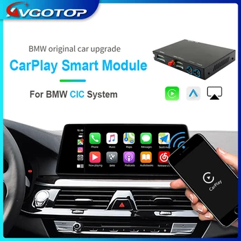 

AVGOTOP Wireless Carplay/Andriod Auto for BMW-CIC System of 6.5/8.8 inches of Screen (CP201C)