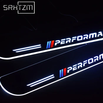 

LED Door Sill Scuff Plate Guards Door Sills Car Accessories for BMW F20 F21 E82 E83 E87 E88 F22 F23 F30 F31 F32 E90 E91 E92 E93