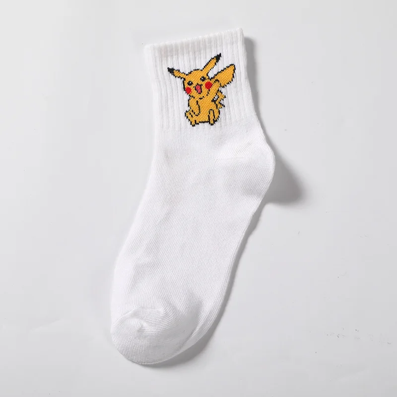 Cartoon Character Cute Socks Women Harajuku Cute Patterend Ankle Socks Hipster Skatebord Ankle Funny Socks Female - Цвет: Style1-4