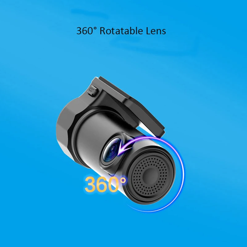Мини Автомобильный видеорегистратор Wi Fi 1080P Full HD Автомобильная камера видео