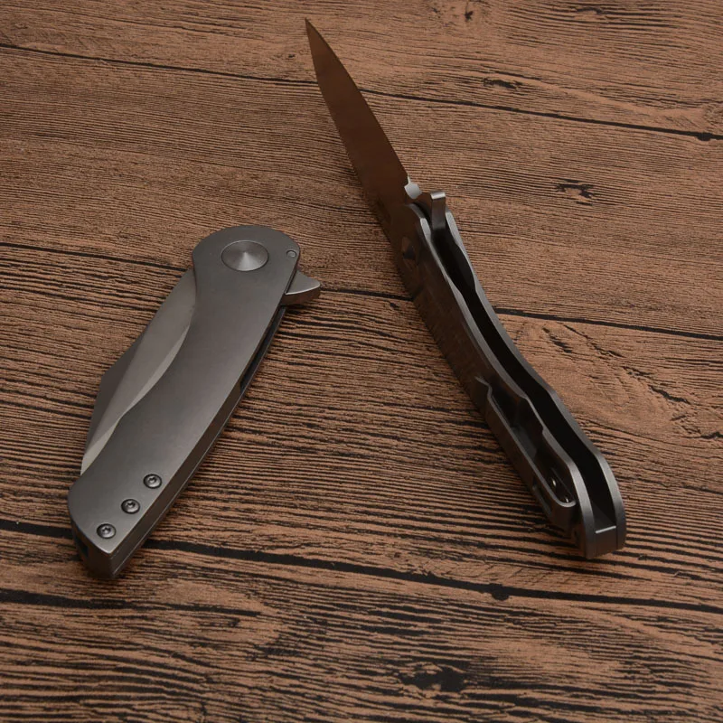 Открытый-EDC инструмент CRKT6130 охотничий карманный складной нож 8cr13mov лезвие+ все стальные ручки для кемпинга тактические ножи для выживания