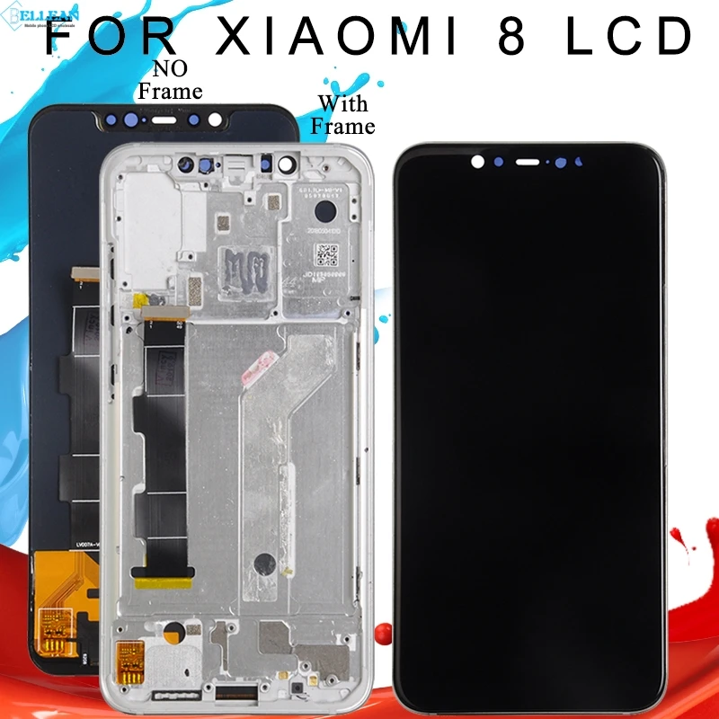 

Catteny Discount Mi8 Lcd Screen For Xiaomi Mi 8 LCD MI8 Display Touch Screen Digitizer Assembly Replacement Parts With Frame