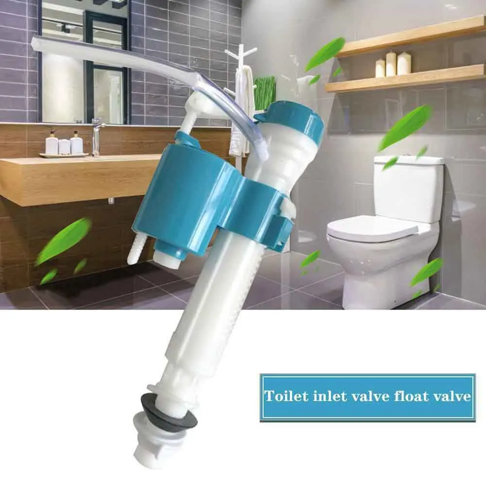 

1/2" Bottom Inlet Toilet Cistern Fill Valve Adjustable Height Water Level Entry
