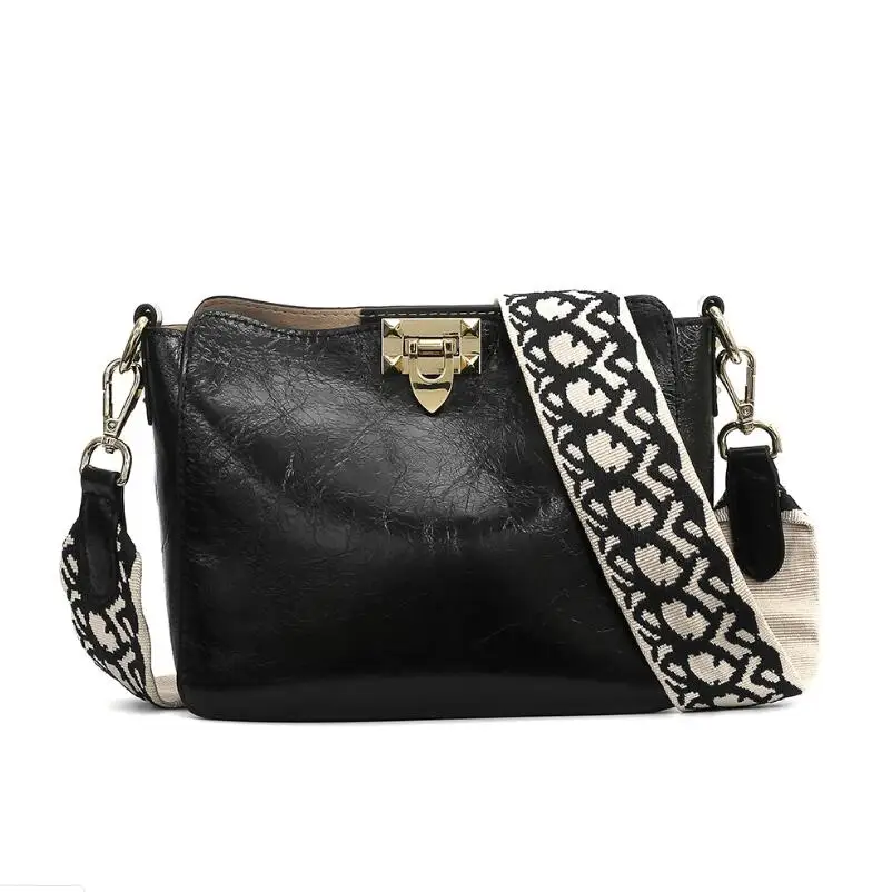 BL-5928 Black Сумки San maries в европейском и американском стиле, женские сумки-мессенджеры из композитных материалов, брендовая сумка-мессенджер, новая женская сумка-тоут, ширина, наплечный ремень - Цвет: BL-5928 Black