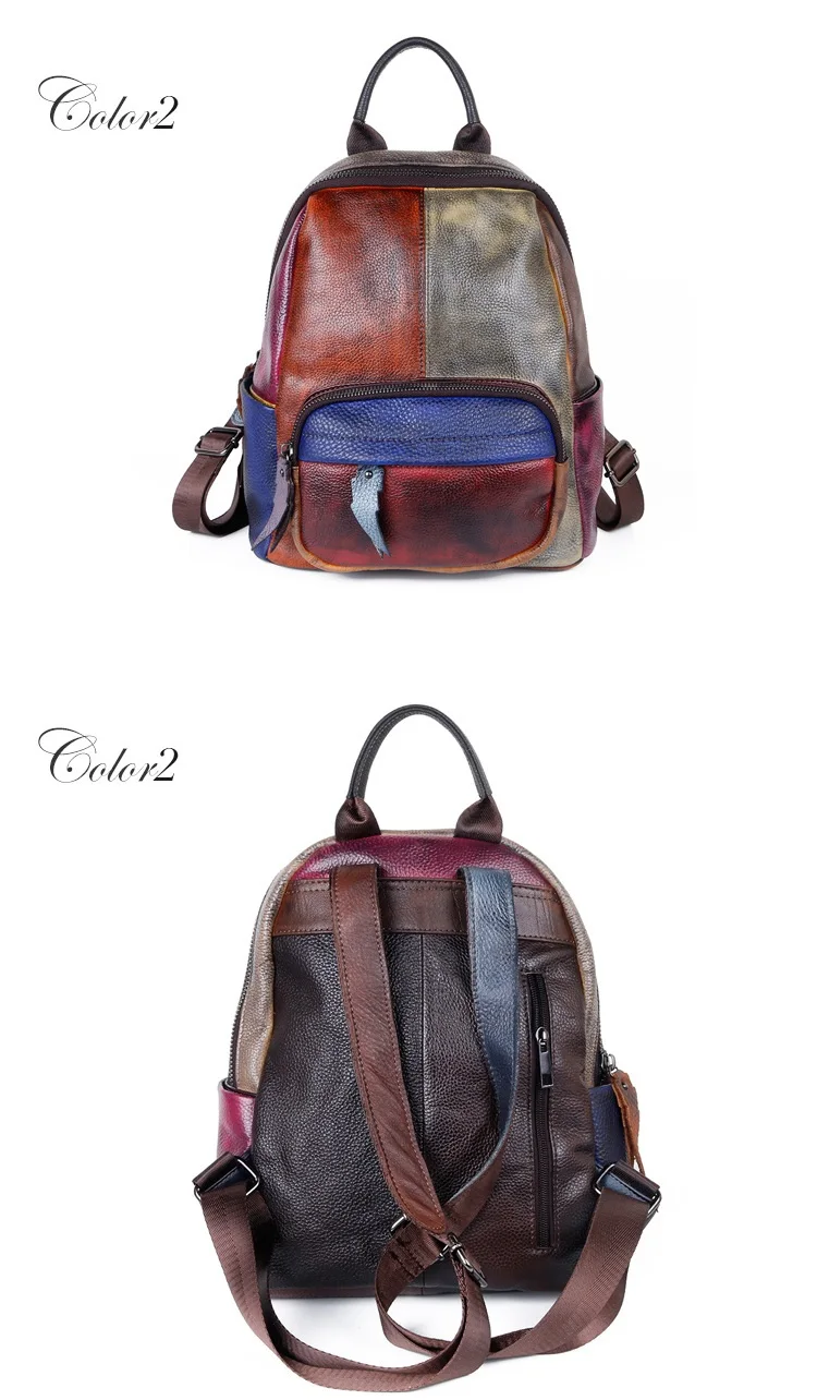 women backpack genuine leather (8)