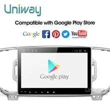 Uniway AKX59071 android 9,0 автомобильный dvd для kia sportage kx5 автомобильный Радио Стерео gps навигация с рулевым колесом gps