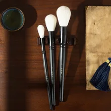 S101 Швабра высокого качества из натурального козьего ворса с деревянной ручкой только для акварели, для использования в воде растворимые Цветные без содержания свинца и watecolor brsush, ZY Тан