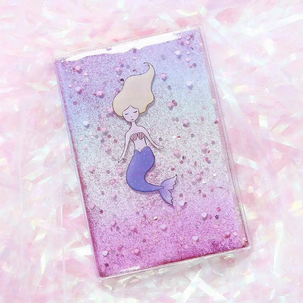 

Thick Hand Book Cute Animal Innovative Book Cover Notebook Student's Diary Book Creative Into Oil Quicksand Hand Ledger