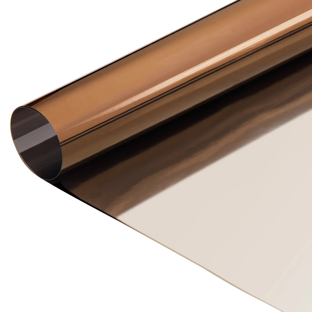 Special Price Sunice Silver&Bronze Decorative static solar tint one way mirror home office window glass film sun control protective sticker