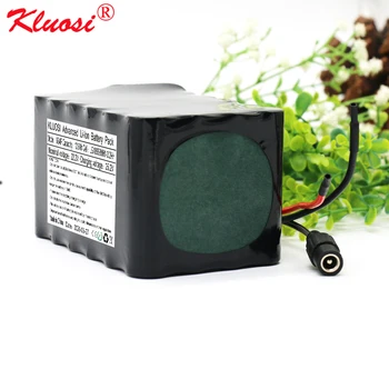 

KLUOSI 22.2V/25.2V12.8Ah 6S4P for LG18650MH1 Lithium Battery Pack with 25A BMS Electric Bicycle Ebike Scooter Wheelchair Cropper