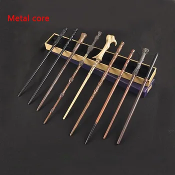 

10 Kinds of Harry Wands Colsplay Metal/Iron Core Dumbledore Magical Wand Varinhas Kid Magic Wand No Box with Gift Harry Prop