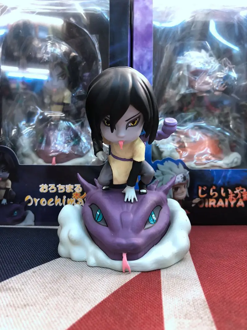 Shadow konoha Ninja Cute Three Tender Five Dynasties Mesh Naruto tsunade Jiraiya Orochimaru в коробке Garage Kit
