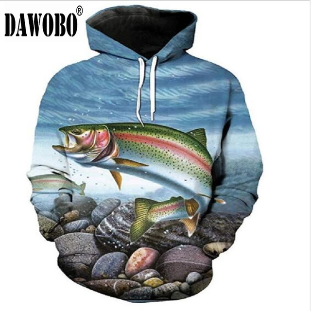 2021 Brand hoodie 3D Graphic Fishing Autumn Winter Outdoor sports Mens/Womens  Fishing clothing plus size 6XL - S - AliExpress