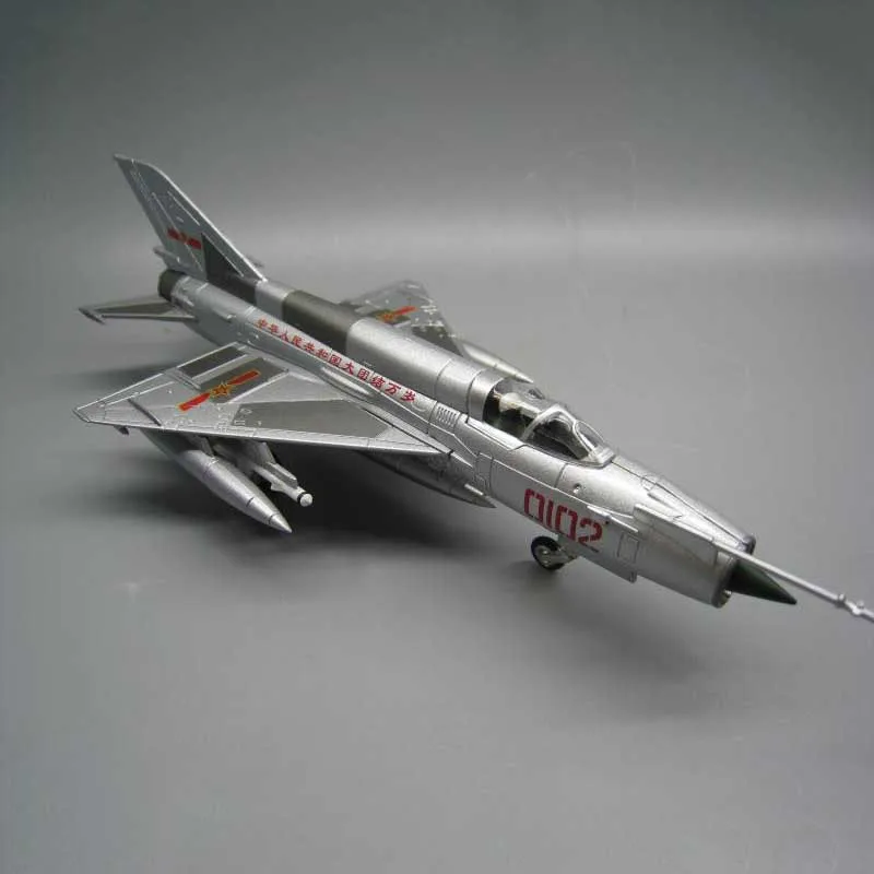 1:72 Scale MiG-21 Fighter Model Aircraft Toy Gift Kids Adults Collection 