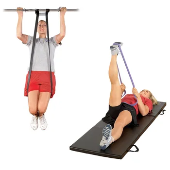 

Resistance Band Exercise Elastic Band Workout Strength Pilates Fitness Equipment Training Expander Unisex