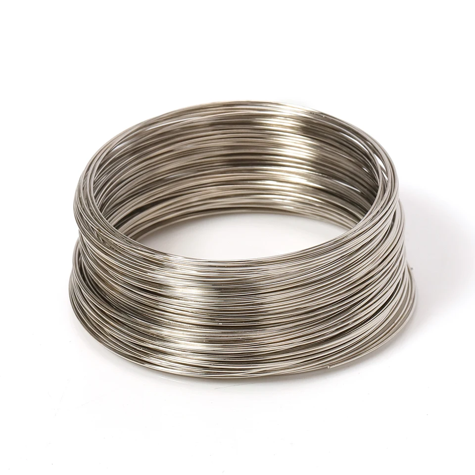 300 Loop Filo Memoria Acciaio Per Bracciali E Gioielli Fai Da Te - 3