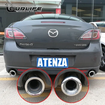 

Stainless Steel Car Muffler End Pipe Exhaust Tips for Mazda 6 ATENZA CX3 CX4 CX5 CX30 Styling Part auto parts accessories