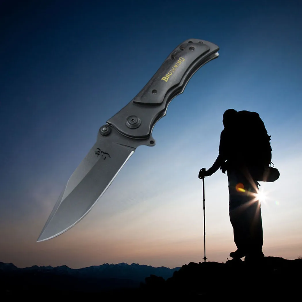 Browning folding knife Suitable for outdoor camping, survival, hunting, rescue, etc. Very sharp blades