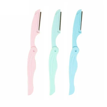 

1Pcs Folding Mini Eyebrow Trimmer Safe And Painless Eyebrow Brow Shapers Portable Eyebrow Shaving Tool