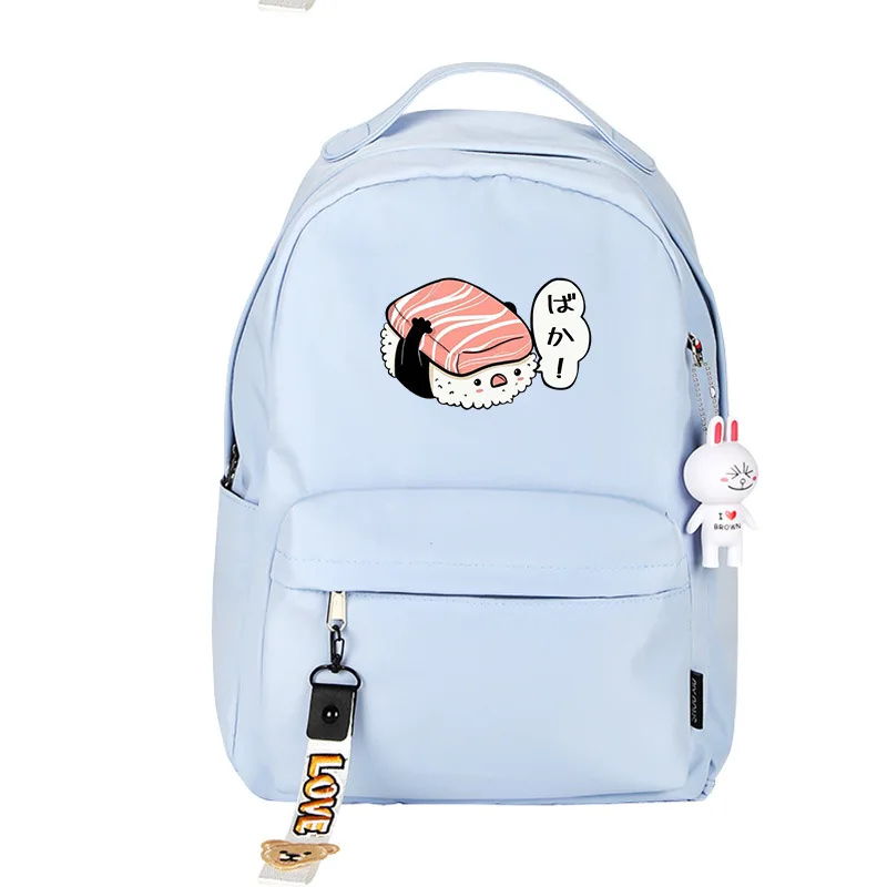 Корейский милый пончик женский маленький рюкзак панда рис ролл Bookbag