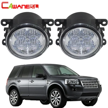 

Cawanerl For Land Rover Freelander 2 LR2 FA_ 2006-2014 Car Front LED Fog Light Bulb Angel Eye DRL Daytime Running Light 12V
