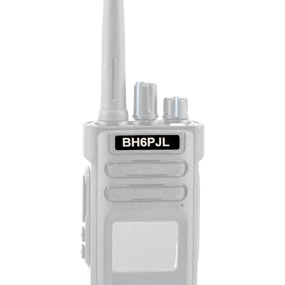 Индивидуальная уникальная наклейка для Ailunce HD1 DMR Radio Ham Радио IP67 водонепроницаемая цифровая рация