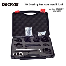 DECKAS Bicycle Bottom Bracket Bearing Remove Install Tool MTB Road Bike Bearing Installation Tool for BB86 BB30 BB91 BB92 PF30