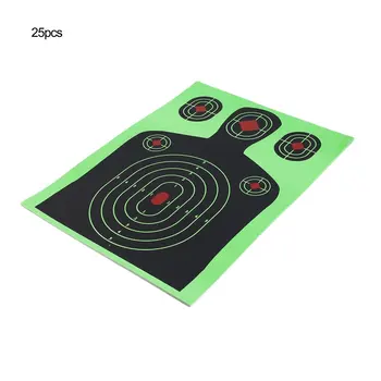 

Shooting Targets Reactive Splatter Gun Rifle Shots Paper Target